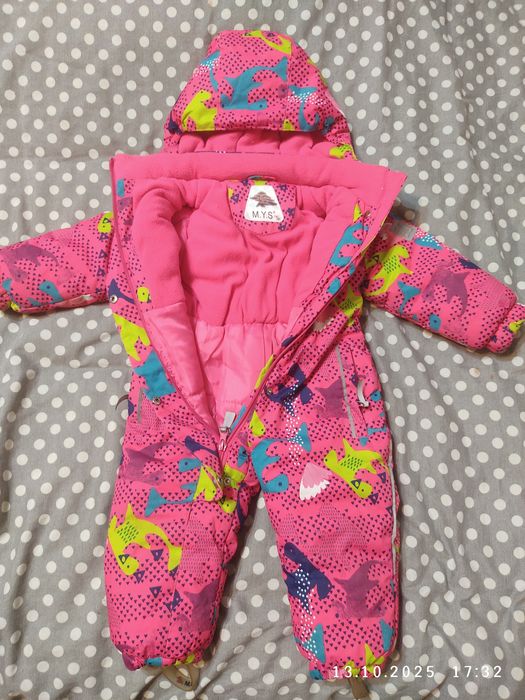 Комбинезон зимний 74-80