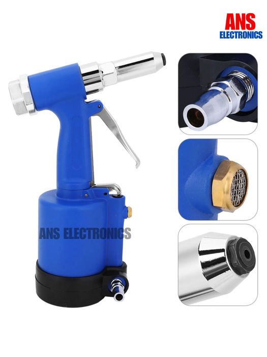 Пневматический заклёпочник WGF W500 (2.4-6.4 мм, промышленный)