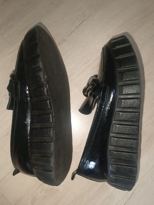 Лоферы черные, 36 размер
