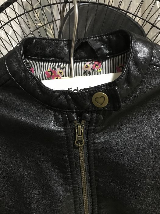 Куртка. Кожаная детская куртка. Куртка для девочек