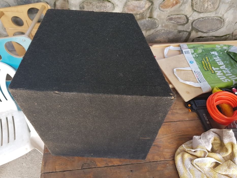 Subwoofer alpine + amplificator