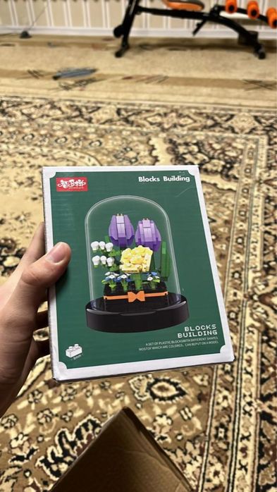 лего цветы подарка