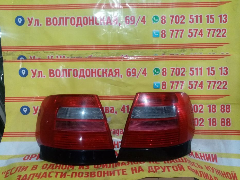 Фонари задние на Audi A4