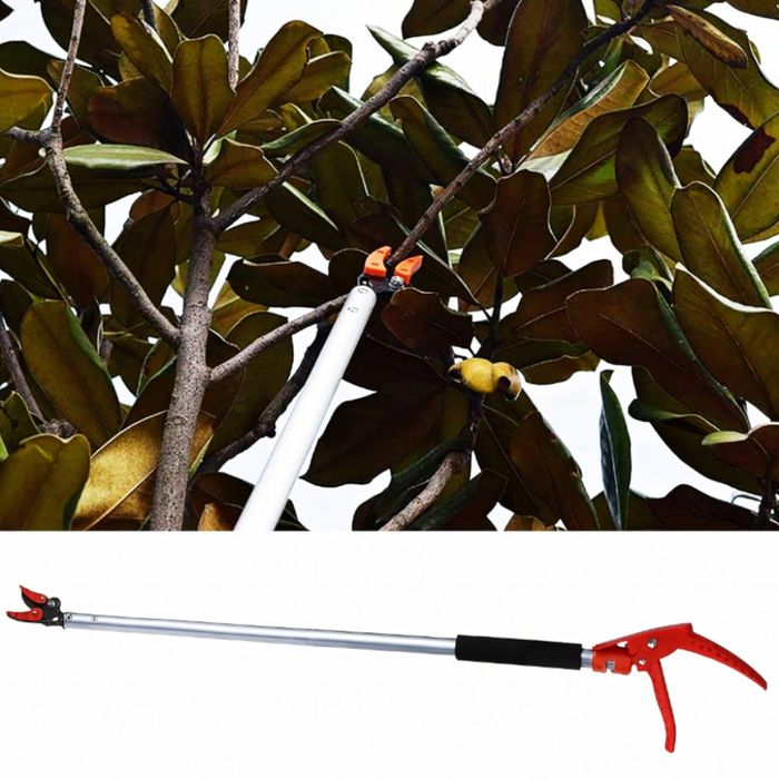 Ножица за клони и бране на плодове 100 см-прецизно рязане без стълба