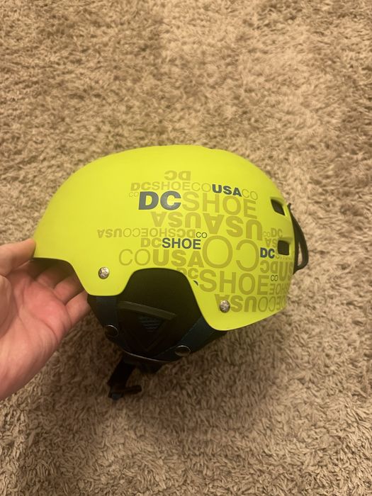 Casca snowboard ski marimea M dc usa verde