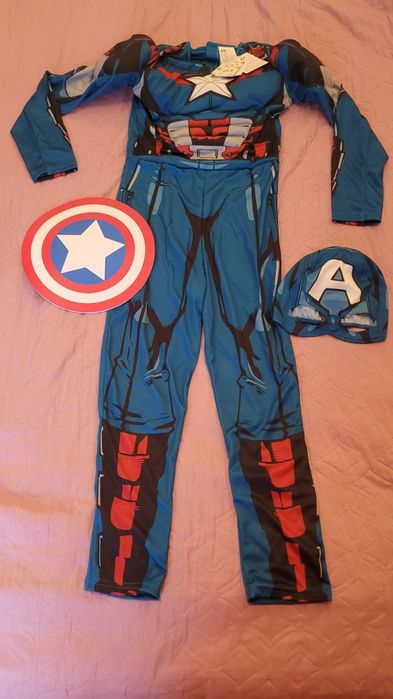 Costum nou copii Captain America Marvel H&M