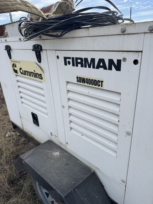 Сварочный агрегат генератор FIRMAN SDW400DCT (400A, 22 кВт)