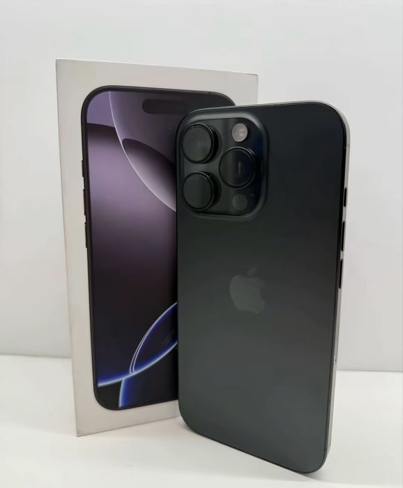 Iphone 16 pro черный