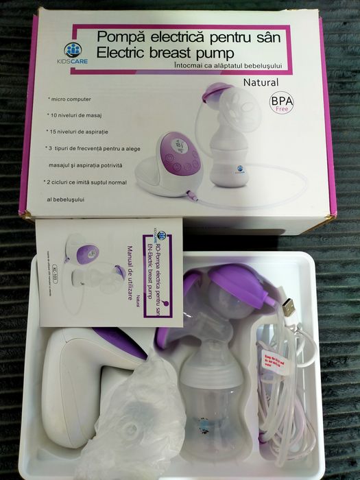 Vând pompe sân, tampoane sân, pungi lapte matern.