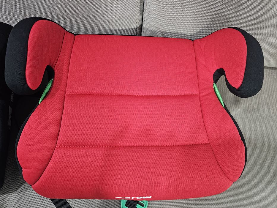 Inaltator auto U-Grow, 125-150cm, certificat R129, fara isofix, rosu/albastru