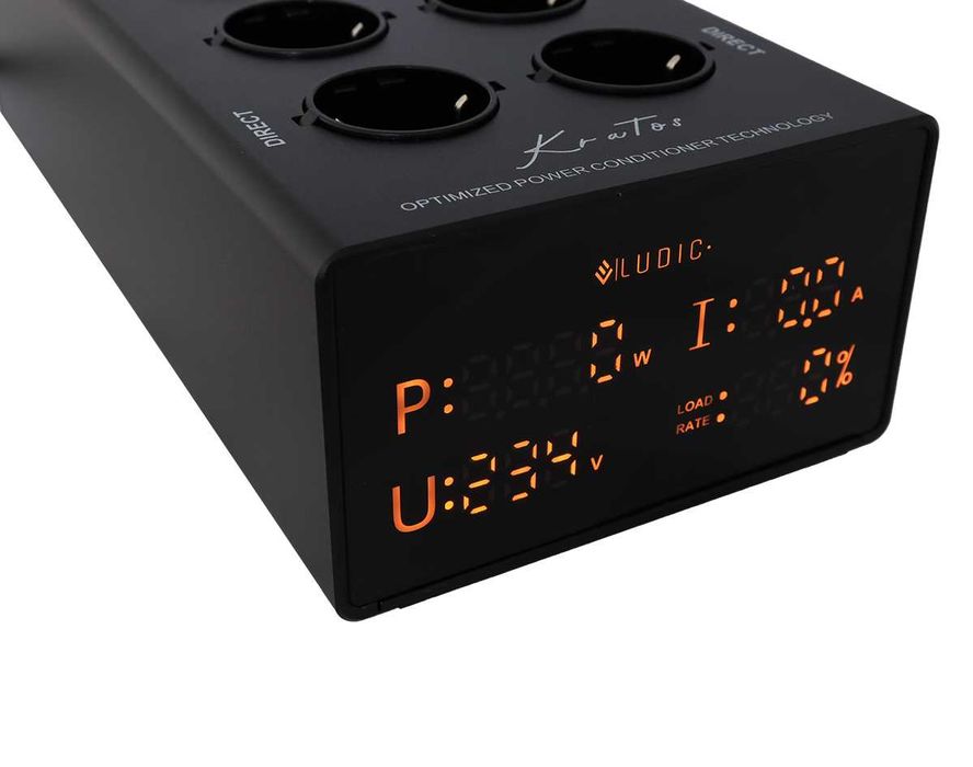 Filtru Rețea/ Distrbutor Curent Audio-Video Premium LUDIC Kratos