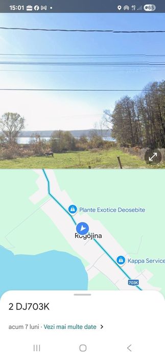 Vand teren Budeasa Lac 120m deschidere apa