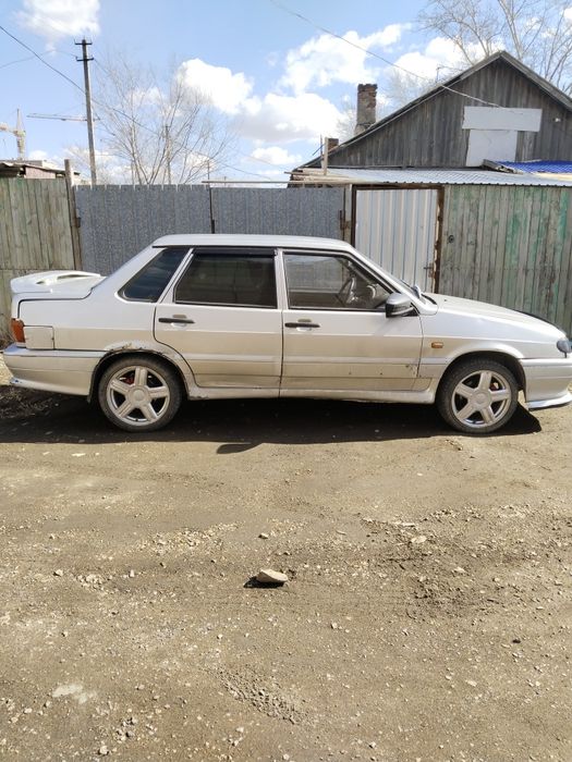 ВАЗ 2115 на активном ходу
