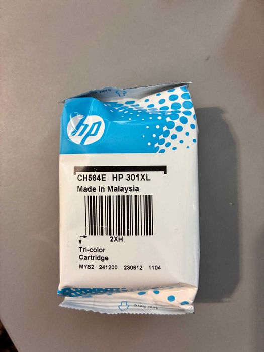 Cartus  HP 301 XL, originale, SIGILATE, Negru și Tri-Colour, Ofertă două seturi la doar 185 lei!