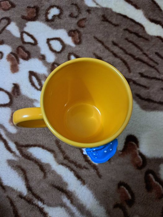 Cană fimo cu spiridus