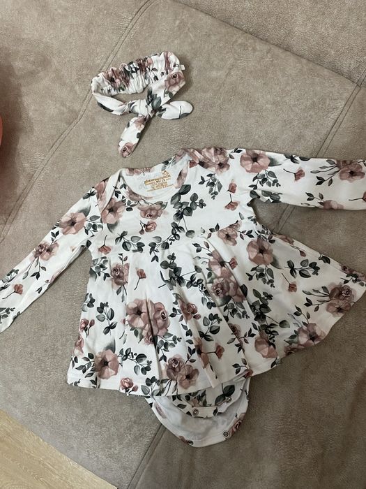 Детское боди платье