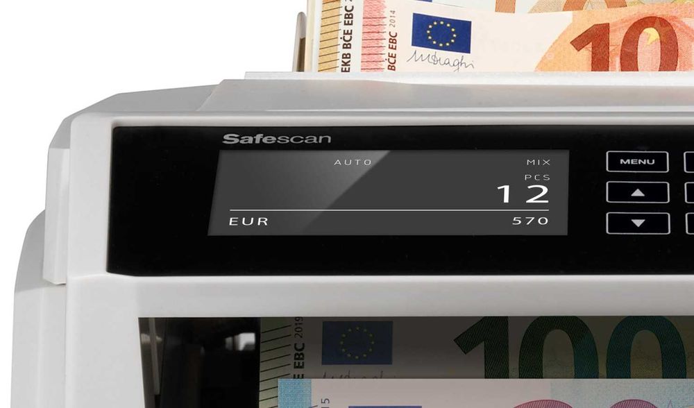 Професионална банкнотоброячна машина Safescan 2465-S за голям оборот