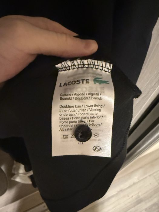 Lacoste поло горнище
