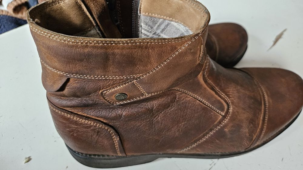 Ghete piele toamna iarna nr 44/45