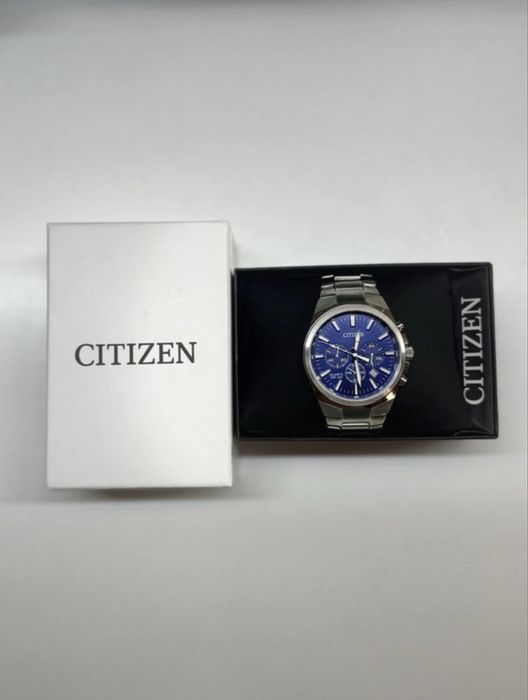 Vand ceas Citizen Chronograph Blue - Full Set(cutie)