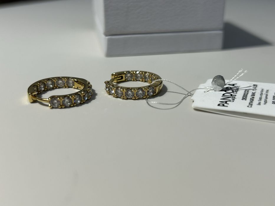Pandora серьги новый срочно
