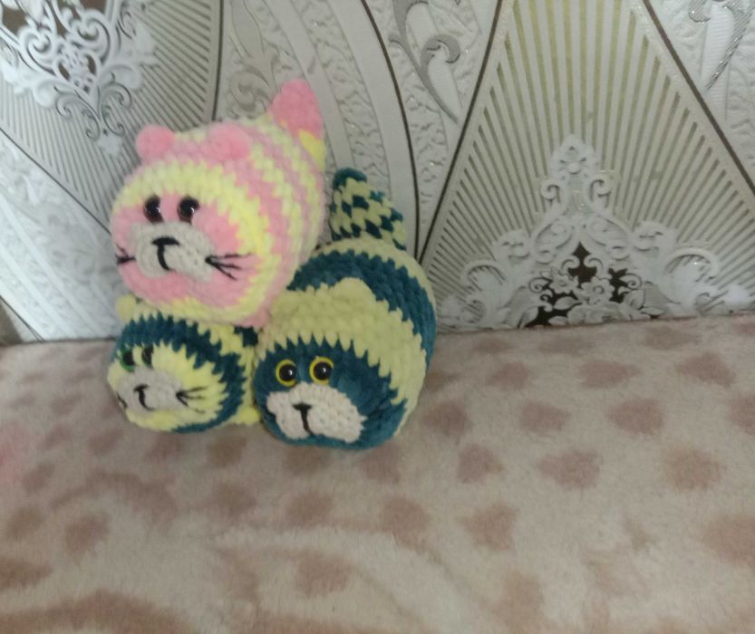 игрушки вязанные