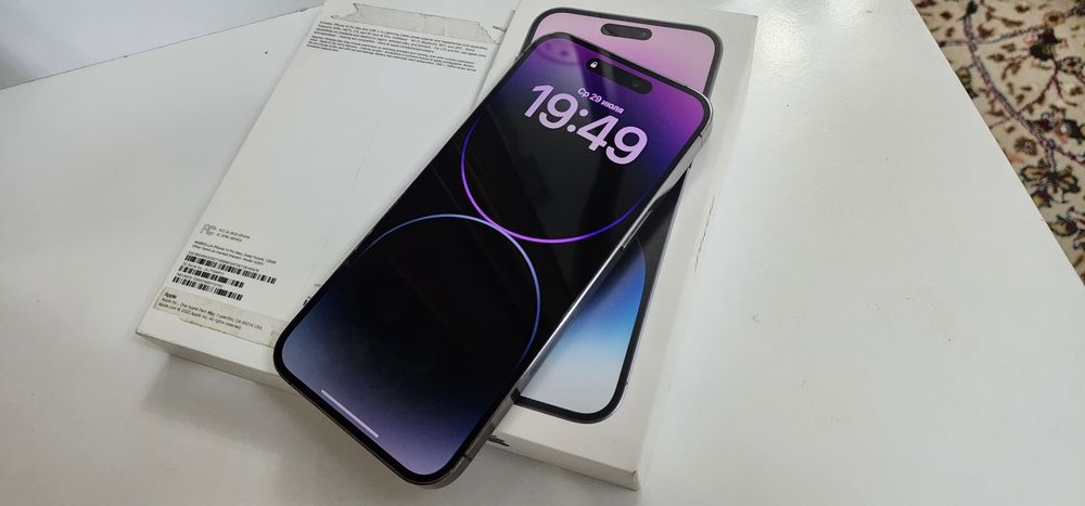 Iphone 14 Pro Max LL/A 128GB Turbo Sim tayyor