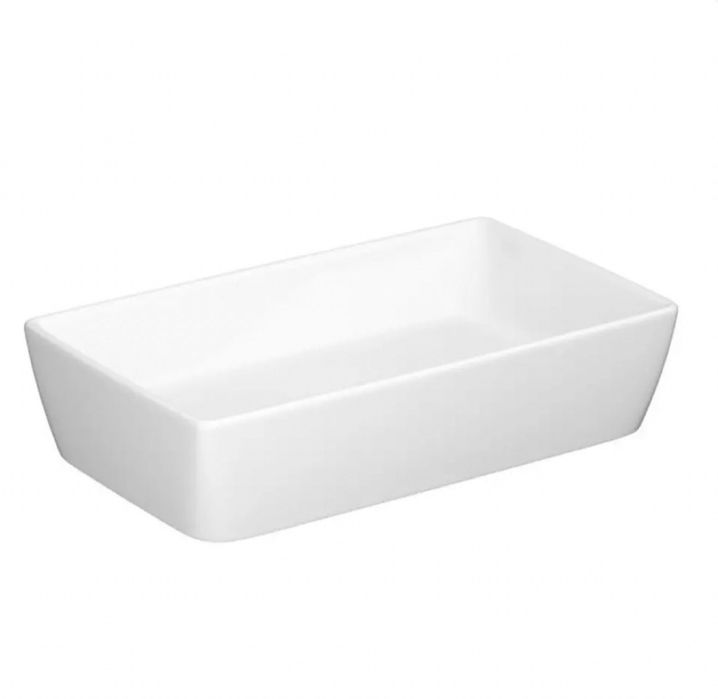 Lavoar pe blat Cersanit City alb lucios 50 cm nou-nout