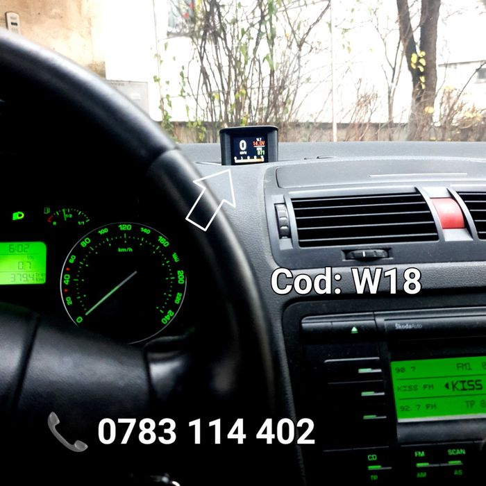 Diagniza-P10 OBD Head-Up Display-Instrument/Bord digital Pt Masina-W18