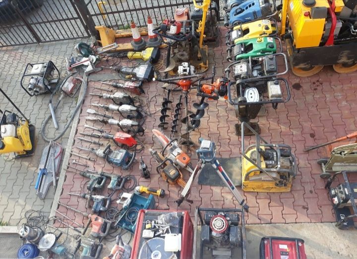 Rigla vibranta grinda vibratoare dreptar vibrator beton placaElicopter