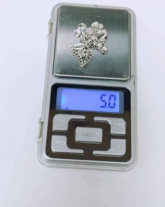 Veche bratara din argint de 925, in stil inima cromata, copii