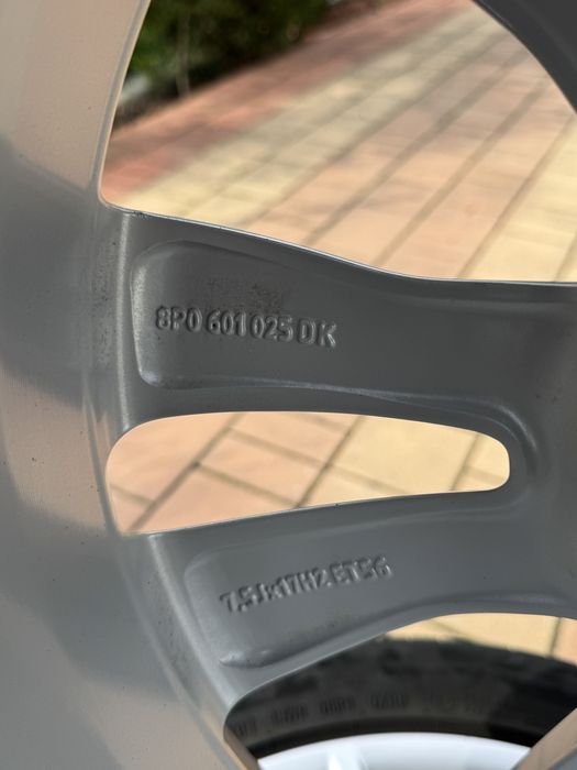 Jante 5x112/Roti/Cauciucuri 225/45/17 Vara Originale Audi