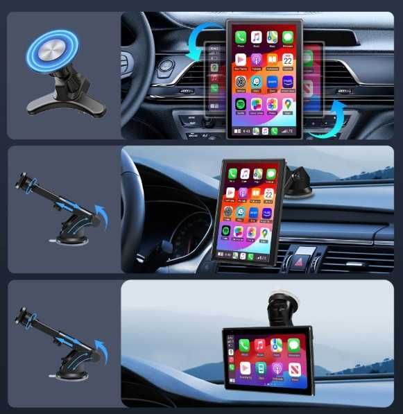 Универсална 8-инчова мултимедия Android с въртящ се екран