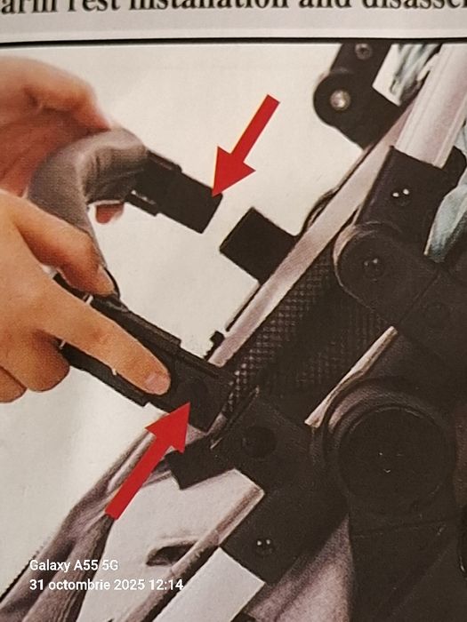 Caut o bara protectie carucior copii