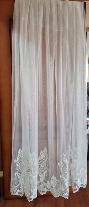 Пердета от италианска финна дантела