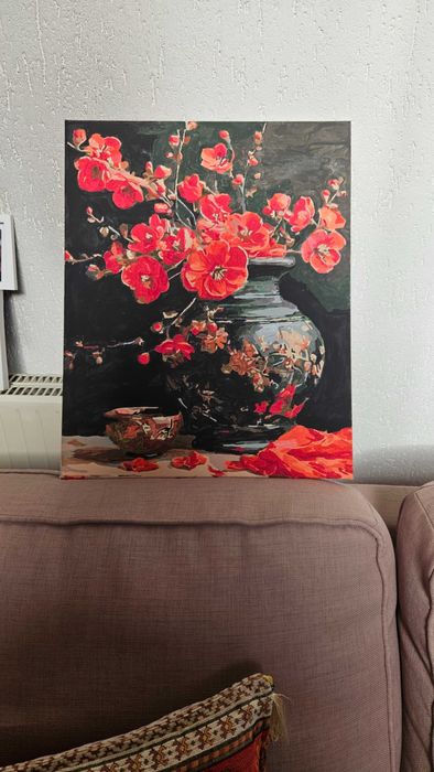 Pictura realizata manual