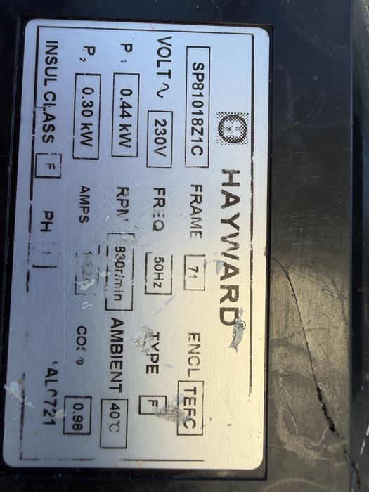 Pompa piscina  Hayward