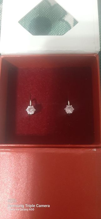 Серебряные серёжки