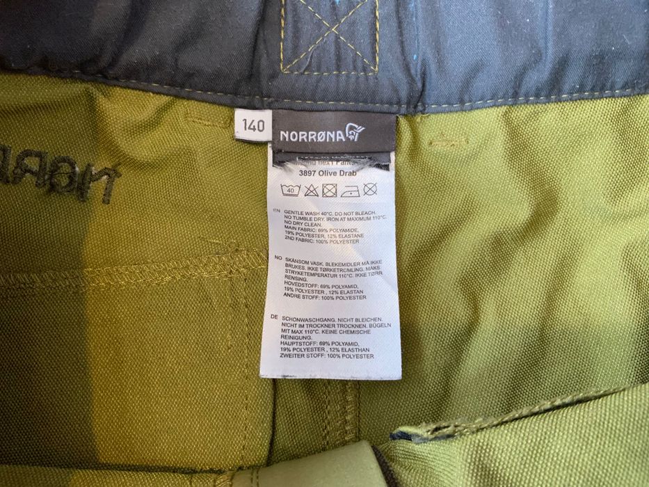 Norrona-оригинална долница размер до 140 см