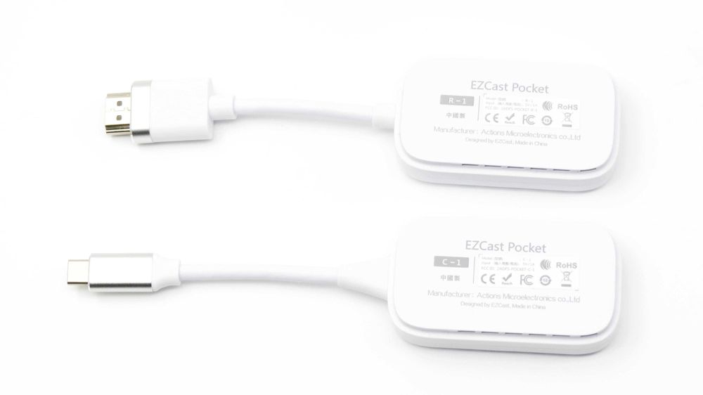 EZCast Pocket–Transmițător  receptor wireless pentru afișare USB TypeC