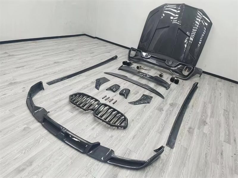 Pachet complet Carbon BMW X6 G06 lci Facelift 2023 + LD Larte