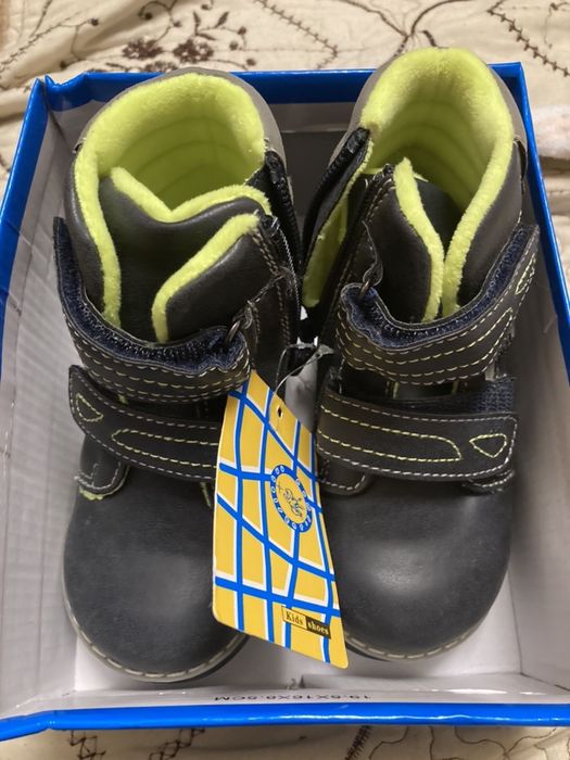 Детские ботинки сезон осень-весна