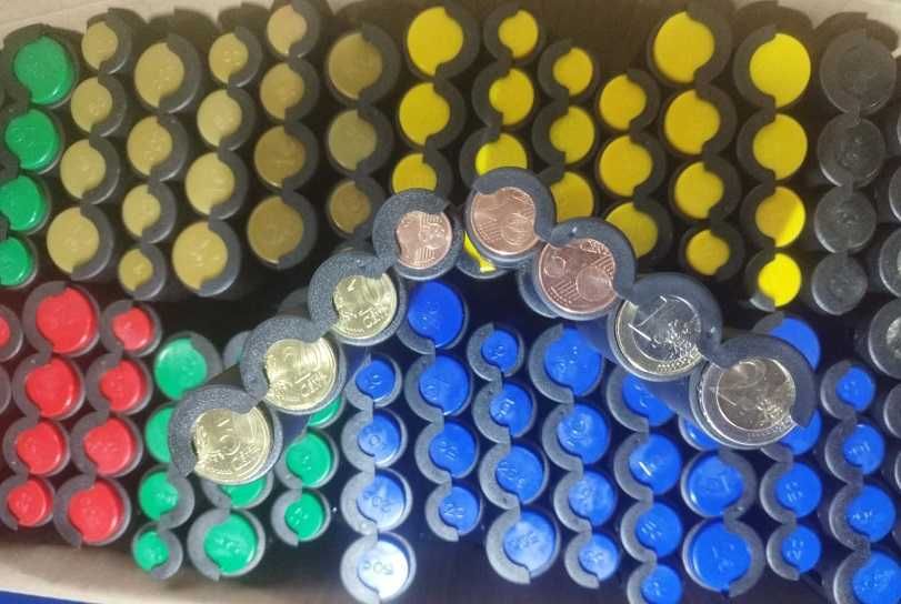 монетник за евро двустранен