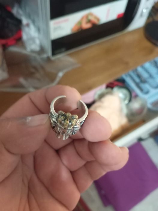 Кольцо серебро 925