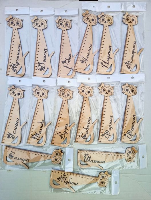 Именные линейки с любыми любимыми персоонажами