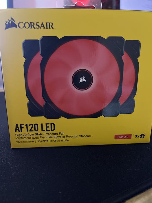 Fan Corsair AF120 LED Super Chilled 1400RPM 120mm x25