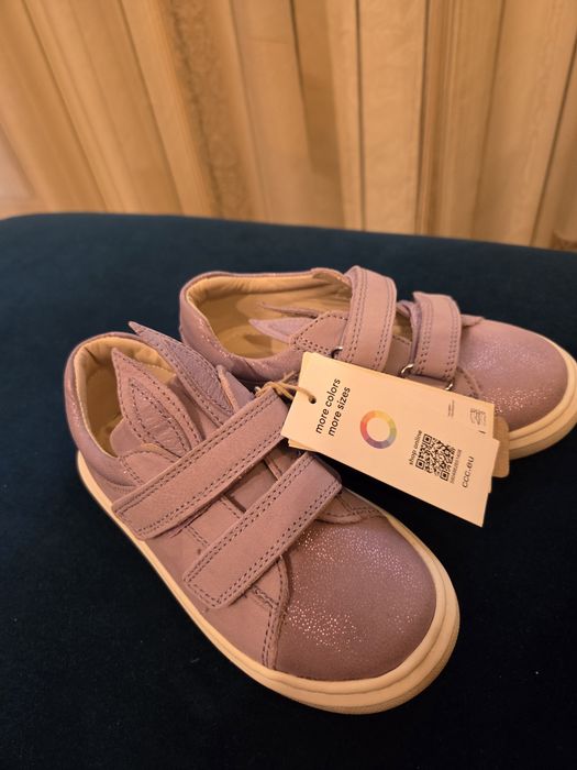 Papucei mov sclipici  fata 16 cm interior