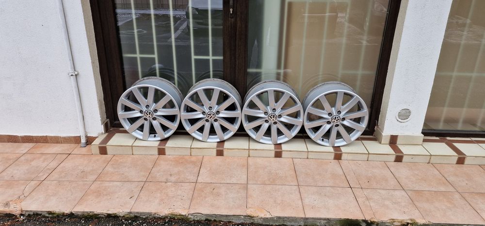 Jante 5x112 pe 17  Vw golf 5 6 7 8 jetta touran caddy originale