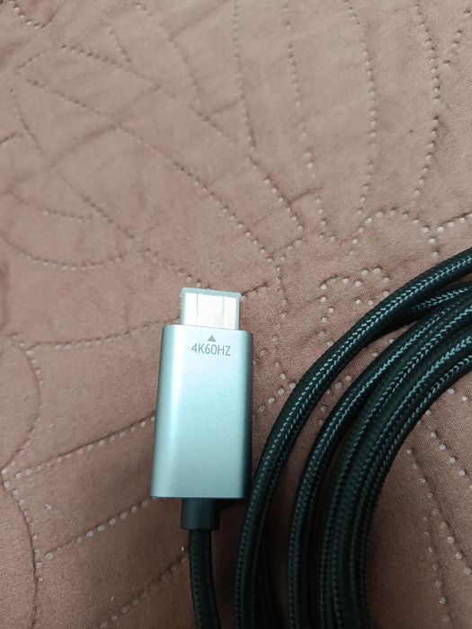 Type C to HDMI кабел. 3 метра.