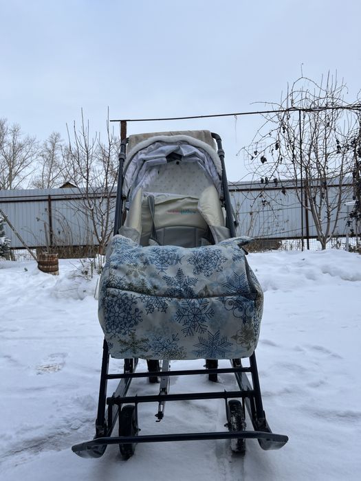 Санки-коляска  2 в 1